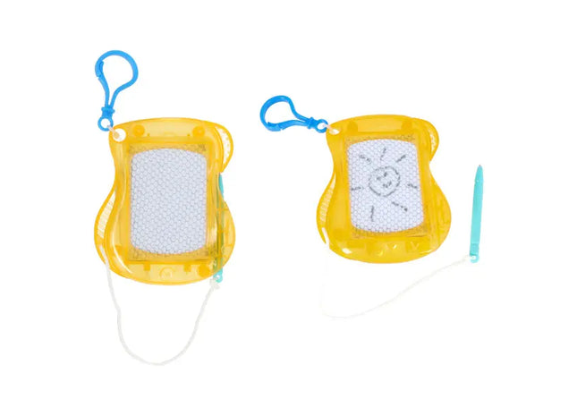 4er Set Zauber-Maltafeln, 10x8 cm, wiederverwendbare Zeichenbretter für Kinder, kreativer Spaß TK Gruppe® Grosshandel 