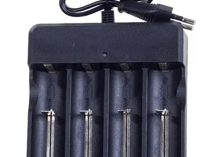 4x 18650 led battery charger