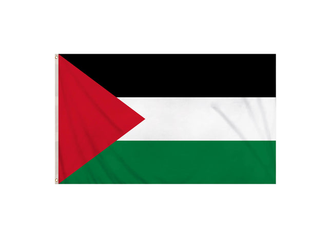 5 Fuß x 3 Fuß Premium-Palästina-Flagge – langlebige palästinensische Outdoor-Flagge, wetterbeständig TK Gruppe® Grosshandel 