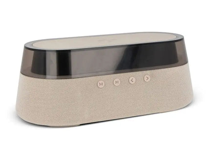 5-in-1 Lautsprecher & Kabelloses Ladepad, Ecru TK Gruppe® Grosshandel 