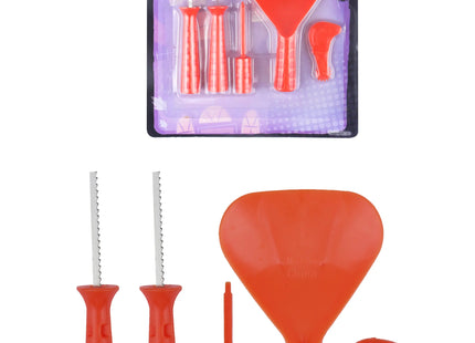 5-teiliges Kürbisschnitzset – unverzichtbare Werkzeuge für Halloween-Kürbislaternen TK Gruppe® Grosshandel 