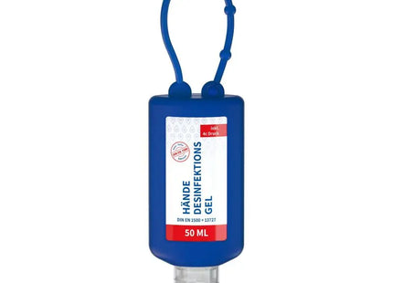 50 ml Bumper Hände-Desinfektionsgel DIN EN 1500 - Body Label - Blau TK Gruppe® Grosshandel 