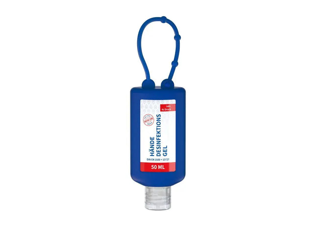 50 ml Bumper Hände-Desinfektionsgel DIN EN 1500 - Body Label - Blau TK Gruppe® Grosshandel 