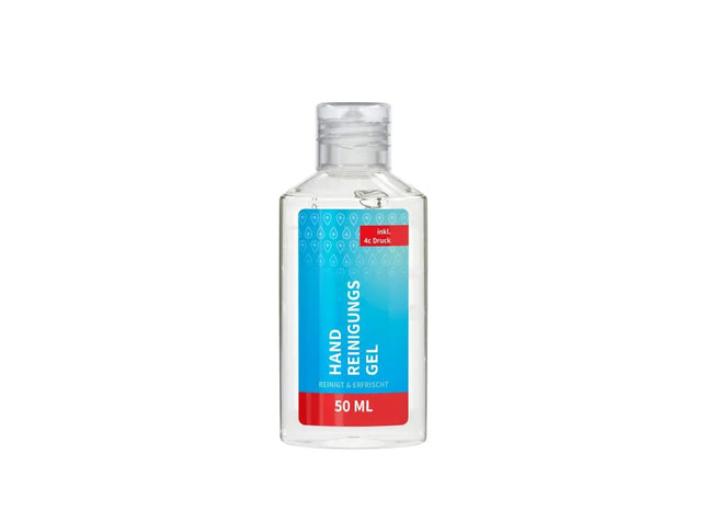 50 ml Handreinigungsgel – Saubere Hände überall TK Gruppe® Grosshandel 