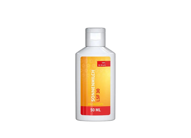 50 ml Sonnencreme Sensitive, LSF 30, Leichtformel, Body Label TK Gruppe® Grosshandel 