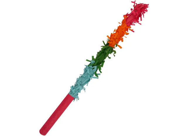 50cm bunter Piñata-Schlagstock für Partyspiele - Mehrfarbig TK Gruppe® Grosshandel 