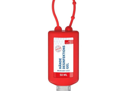 50ml Bumper Hand-Desinfektionsgel, Antiseptisch, DIN EN 1500 - Rot TK Gruppe® Grosshandel 