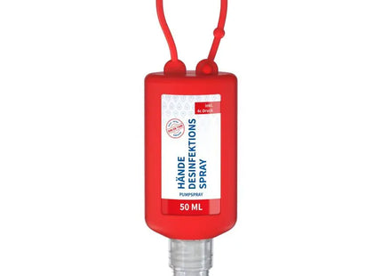 50ml Bumper Hygiene-Handspray, DIN EN 1500, auffallend rotes Label TK Gruppe® Grosshandel 