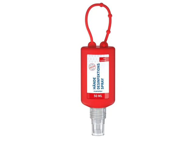 50ml Bumper Hygiene-Handspray, DIN EN 1500, auffallend rotes Label TK Gruppe® Grosshandel 