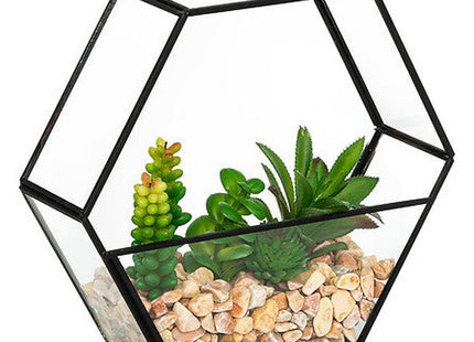 Künstliches Terrarium Pia Schwarz H20cm