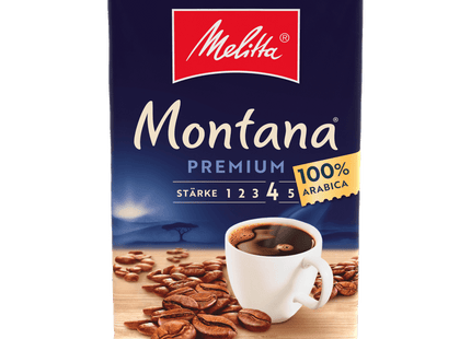 Melitta Montana Premium Filterkaffee gemahlen 500g