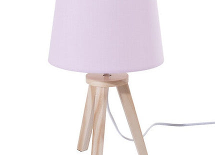 Dreibeinige Lampe Kind rosa H31cm