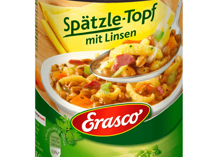 Erasco Spätzletopf mit Linsen 800g