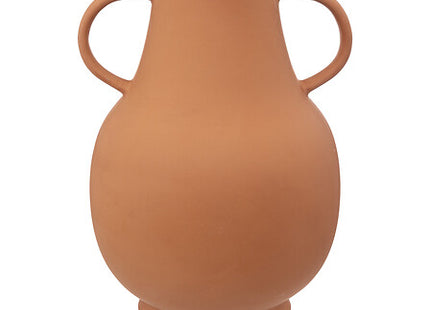 Vase "Ori" rosa terracotta H33cm