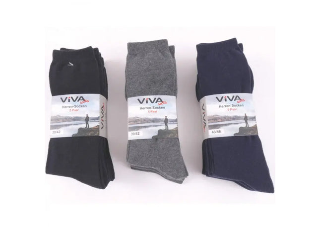 5er-Pack Herrensocken, Bequem & Strapazierfähig, Preisgünstiges Set TK Gruppe® Grosshandel 