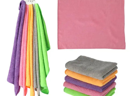 5er-Set Hochleistungs-Mikrofasertücher, 40x30cm, Ultra-Saugfähig 28g TK Gruppe® Grosshandel 