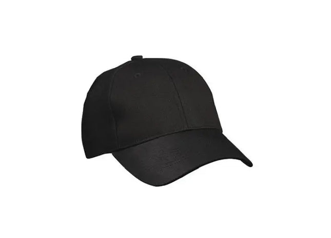 6-Panel Kappe aus Schwerer Baumwolle: Strapazierfähig, Stilvoll, Verstellbar TK Gruppe® Grosshandel 