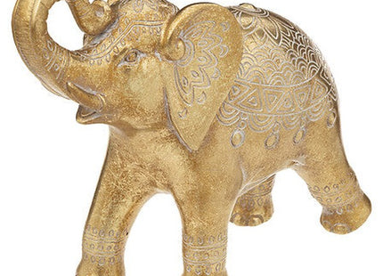 Statuette Elefant gold H23cm