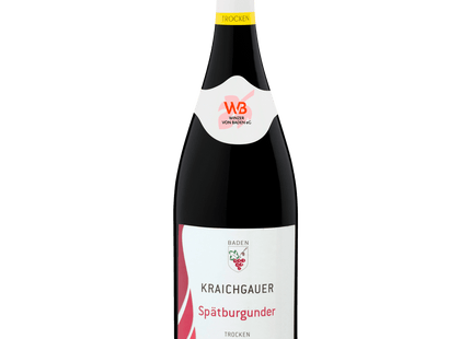 Kraichgauer Rotwein Spätburgunder QbA trocken 1l