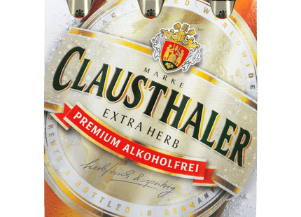 Clausthaler Extra Herb Premium alkoholfrei 6x0,33l