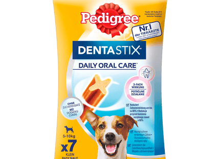 Pedigree Denta Stix Daily Oral Care für kleine Hunde 5-10kg 7 Stück