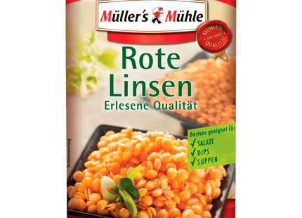 Müller's Mühle Rote Linsen 500g