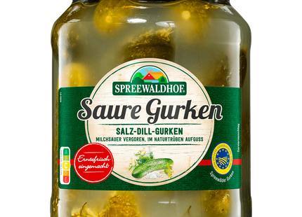 Spreewaldhof Saure Gurken 370g