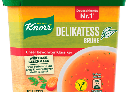 Knorr Delikatess Brühe Dose 16 Liter