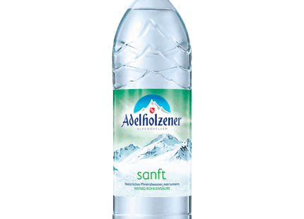 Adelholzener Mineralwasser Sanft 1l