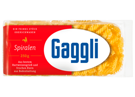 Gaggli Spiralen 250g