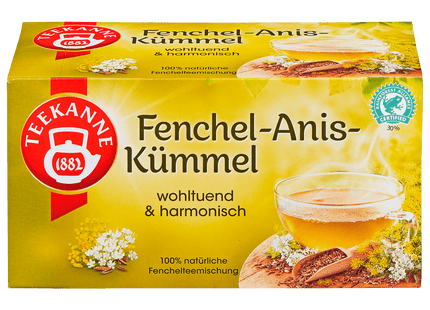 Teekanne Fenchel-Anis-Kümmeltee 60g, 20 Beutel