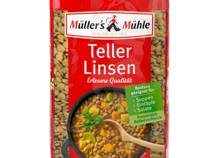 Müller's Mühle Teller-Linsen 500g