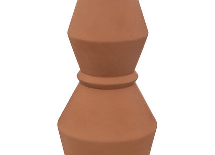 Vase "Ali" rosa terracotta H30cm