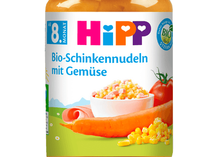 Hipp Bio-Schinkennudeln mit Gemüse 220g