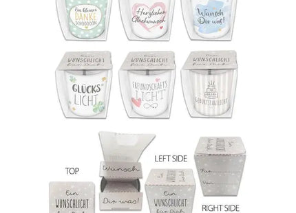 6er Set Zauberlichter in Präsentationsbox, Maße 6x7x6 cm TK Gruppe® Grosshandel 