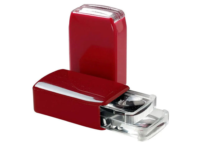 Lupe Double mit 3x/6x Vergrößerung - Klassisches Rot TK Gruppe® Grosshandel 