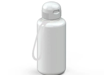 700ml Sports Flasche mit Riemen, Weiß-Transparent TK Gruppe® Grosshandel 