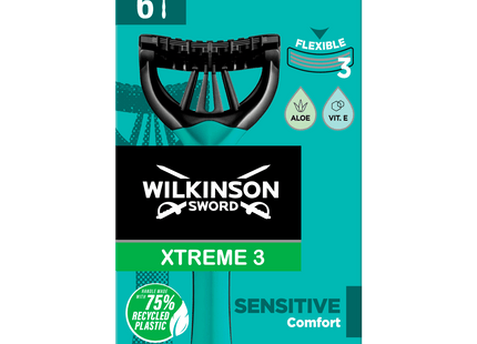 Wilkinson Sword Rasierer Xtreme 3 Sensitive 6 Stück