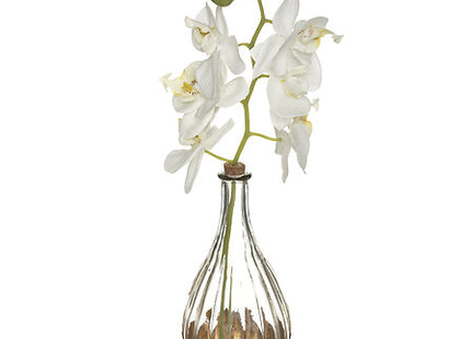 Künstliche Orchidee "Edi" Glasvase H40cm