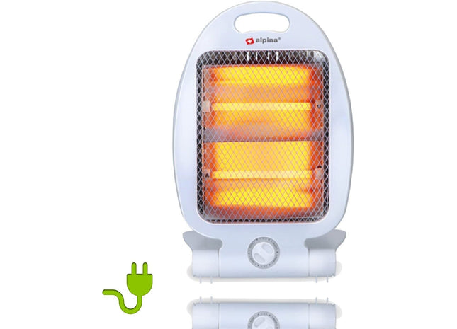 Kompaktowy grzejnik konwektorowy Basic, biały, ok. 27x27cm - idealny do małych pomieszczeń