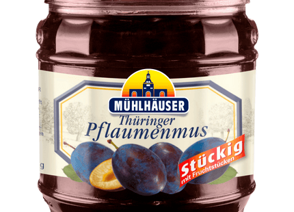 Mühlhäuser Thüringer Pflaumenmus stückig 450g