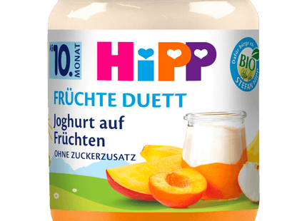 Hipp Früchte-Duett Bio Joghurt auf Früchten 160g