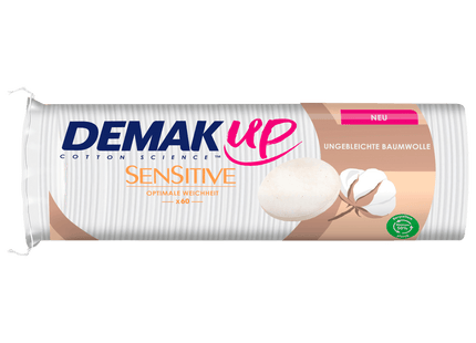 Demak Up Wattepads Sensitive 60 Stück