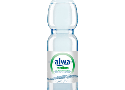 Alwa Medium mit wenig Kohlensäure 1,5l