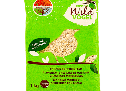 Degro Fett- und Weichfutter Wildvögel 1kg