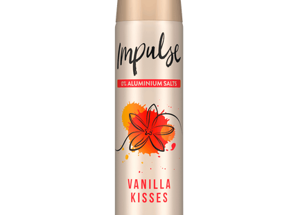 Impulse Deospray Vanilla Kisses ohne Aluminium 75ml