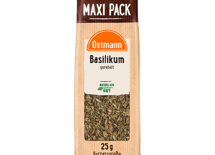 Ostmann Basilikum gerebelt 25g