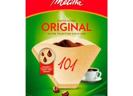 Melitta Filtertüten 101 naturbraun 40 Stück