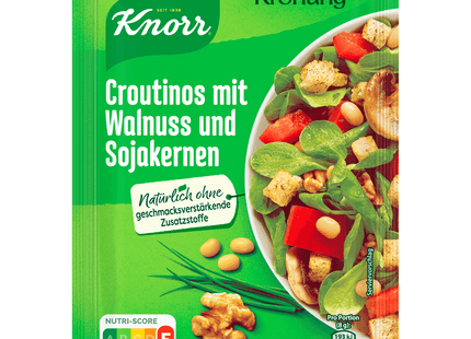 Knorr Salatkrönung Croutinos mit Walnuss Croutons 25 g