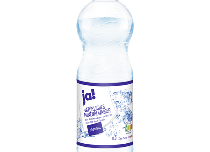 ja! Mineralwasser Classic 0,5l